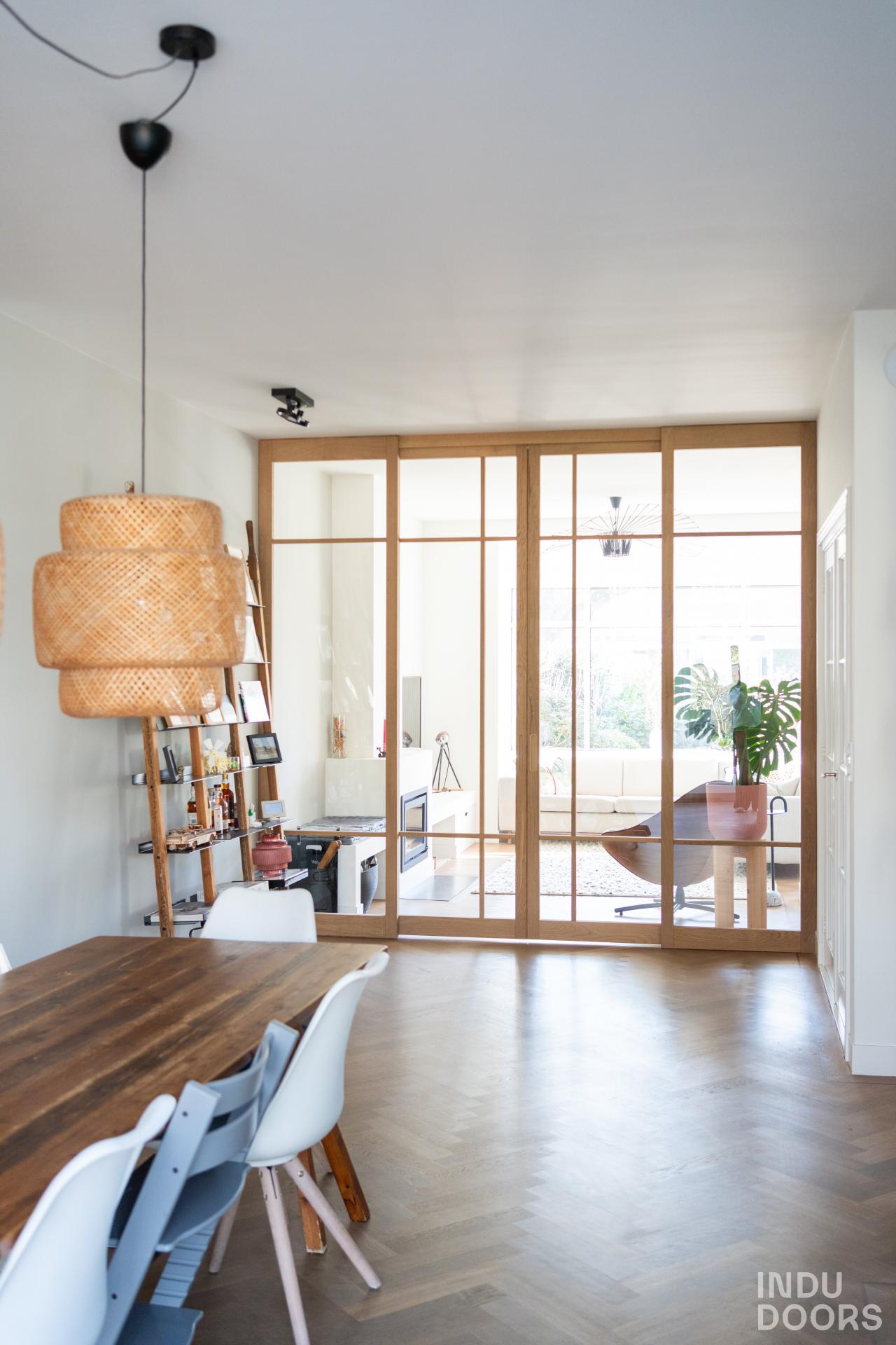 Glazen tussenwand van Indu Doors®