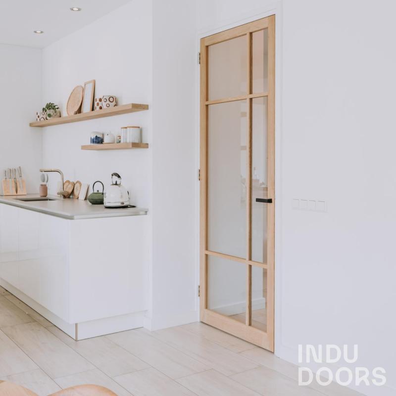 Indudoors eiken deur model Amsterdam