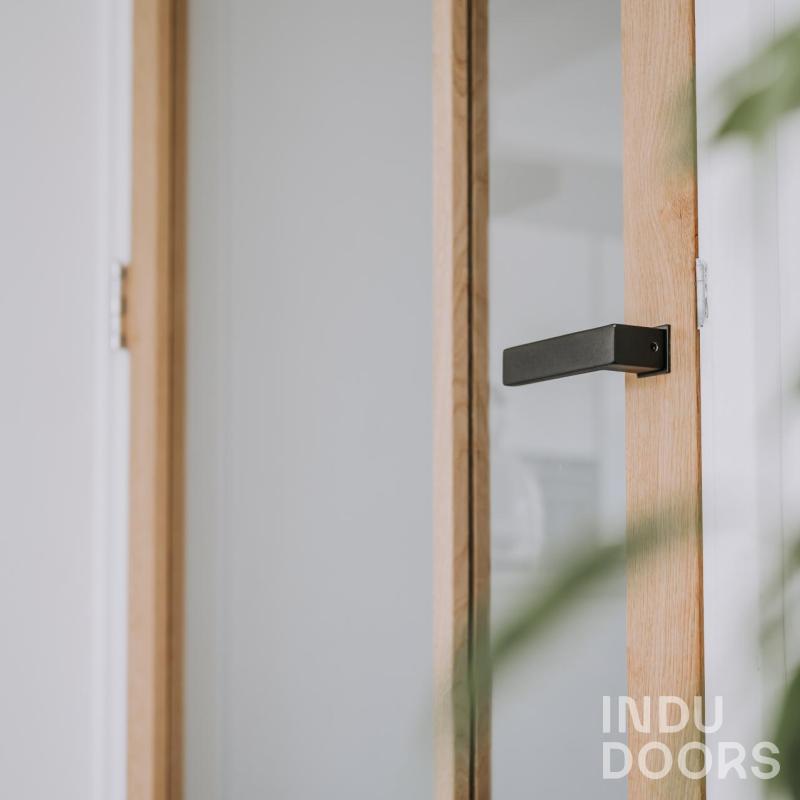 Indudoors detailfoto eiken deur