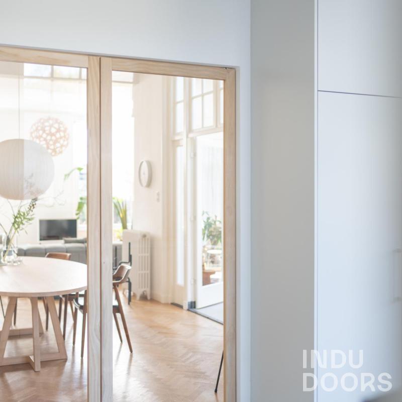 Accoya binnendeuren met glas van Indu Doors